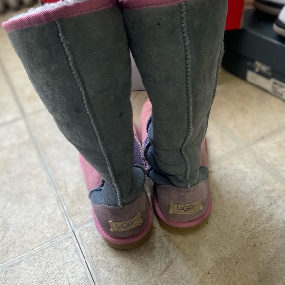 Kids Multi Color Ugg’s - Picture 3 of 3